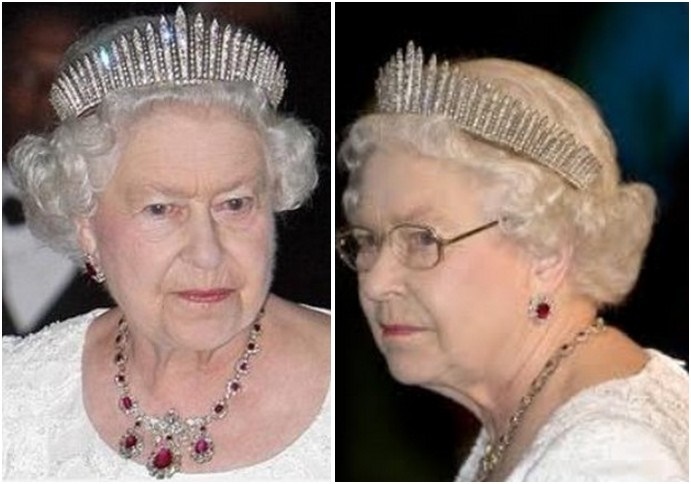 Queen Mary's Fringe Tiara2 - Alžběta II