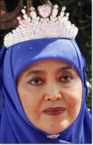 Queen Saleha of Brunei's Diamond Tiara