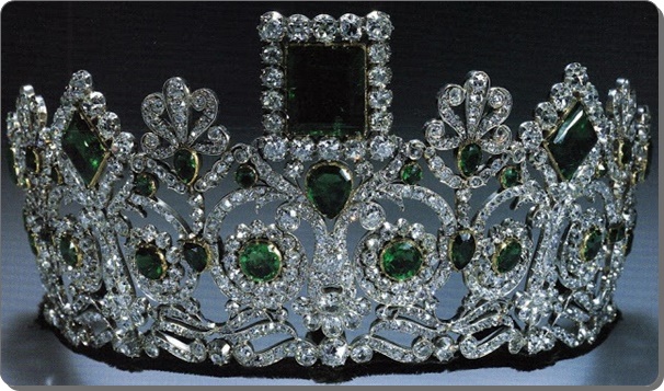 Duchess of Leuchtenberg's Emerald Parure Tiara