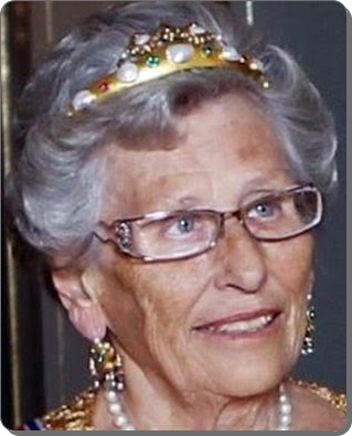 Princess Astrid of Norway's Gold Bandeau