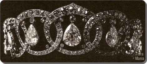 Princess Olga Paley's Diamond Drop Tiara