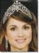 Queen Rania of Jordan's Arabic Script Tiara