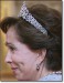 Queen Zein of Jordan's Diamond Scroll Tiara
